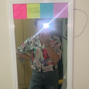 super fun and colorful cover up!